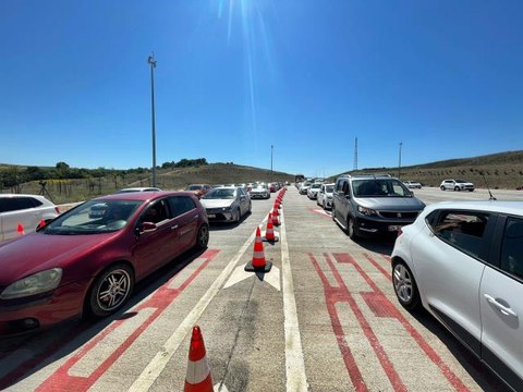 İstanbul-İzmir Otoyolu'nda tatilcilerin dönüş yolculuğu sürüyor