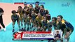 JRU Lady Bombers, lalo pang umabante sa finals ng women's volleyball ng NCAA Season 97 matapos talunin ang san Sebastian Lady Stags | 24 Oras