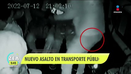 Captan asalto a combi en la México-Texcoco