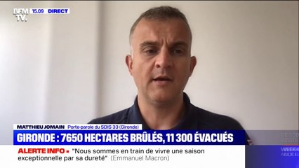 Скачать видео: Incendies en Gironde: 