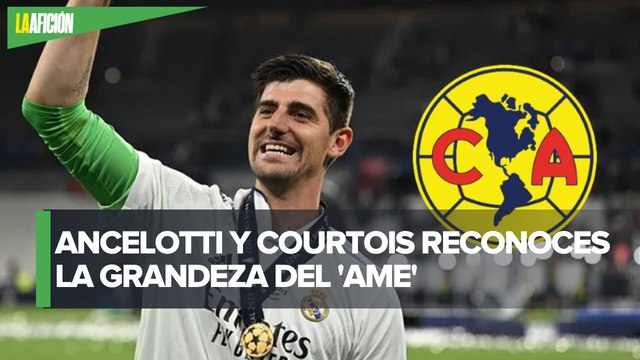 América es el club mexicano del que más se habla en Europa : Thibaut Courtois