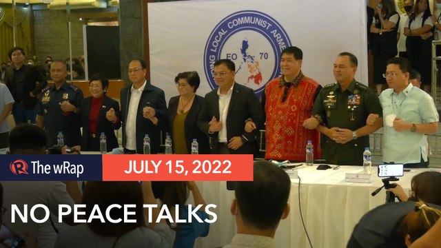 NTF-ELCAC not recommending CPP-NPA peace talks under Marcos
