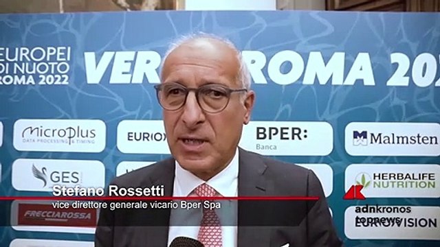 Rossetti: Onorati di essere sponsor degli Europei di nuoto
