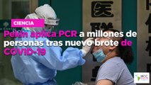 Pekín aplica PCR a millones de personas tras nuevo brote de COVID-19