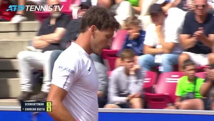 Bastad - Carreno Busta très facile face à Schwartzman