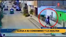 ¡Alarmante! Se incrementan robos al paso en calles de Chorrillos