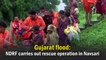 Gujarat flood: NDRF carries out rescue operation in Navsari