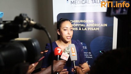 Dr Sana Amraoui (Hôpital Américain de Paris) soulage des malades du coeur à Abidjan