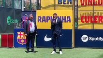 Las primeras palabras de Raphinha como jugador del FC Barcelona / CULEMANÍA