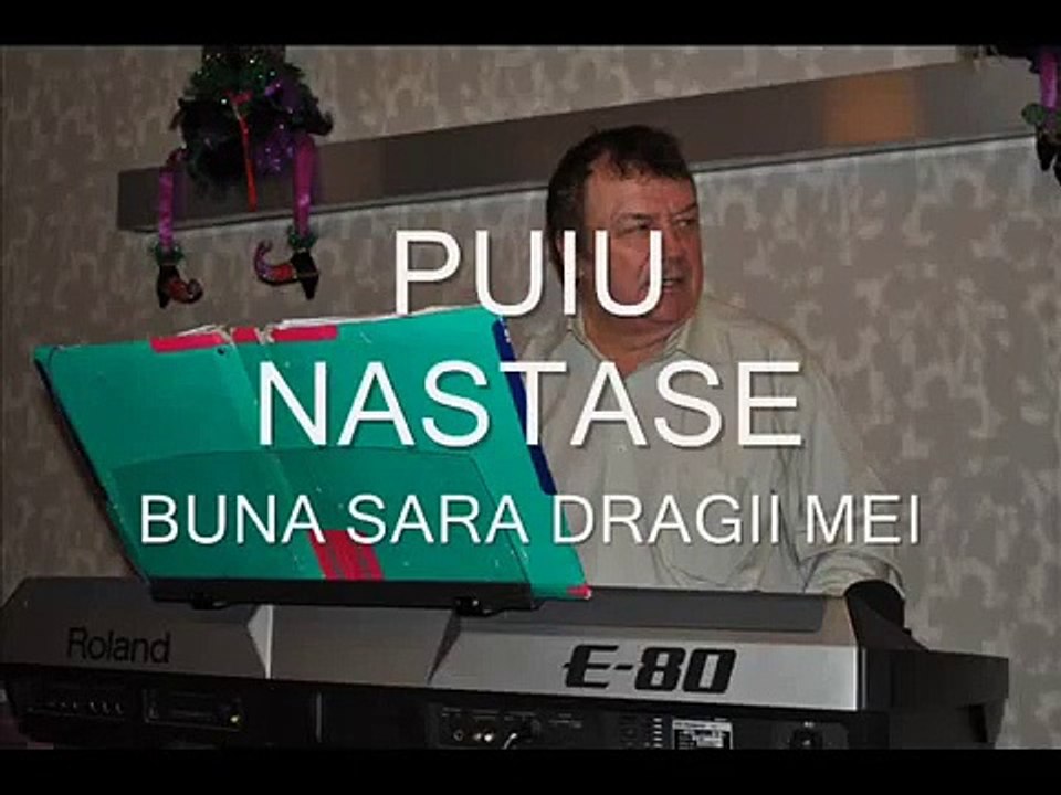 Puiu Nastase -  Buna seara dragii mei