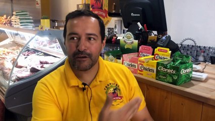 Co-owner Rui Baltar feels grateful for the shop's success and explains the importance of an in-store café