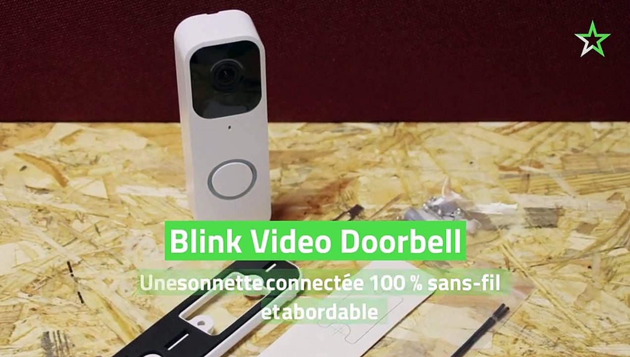 Test Blink Video Doorbell : une sonnette connectée 100 % sans-fil et abordable