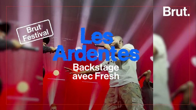 En backstage avec Fresh au festival des Ardentes