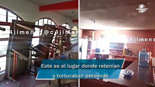 Balacera en Topilejo. Así luce el interior del refugio de los integrantes del Cártel de Sinaloa