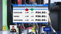 Asahan ang rollback na P4/L sa gasolina at P1–P2/L sa diesel sa susunod na linggo | Saksi