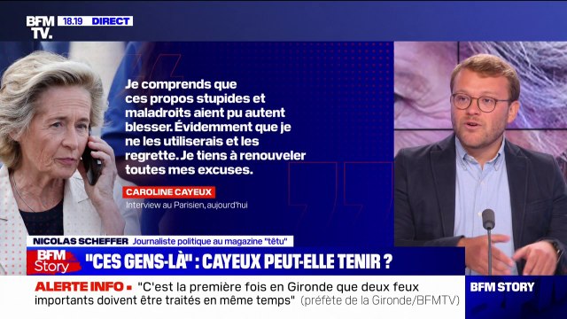 Les excuses de Caroline Cayeux, après ses propos sur les personnes homosexuelles, sont nulles et non avenues , affirme Nicolas Scheffer, journaliste politique au magazine Têtu