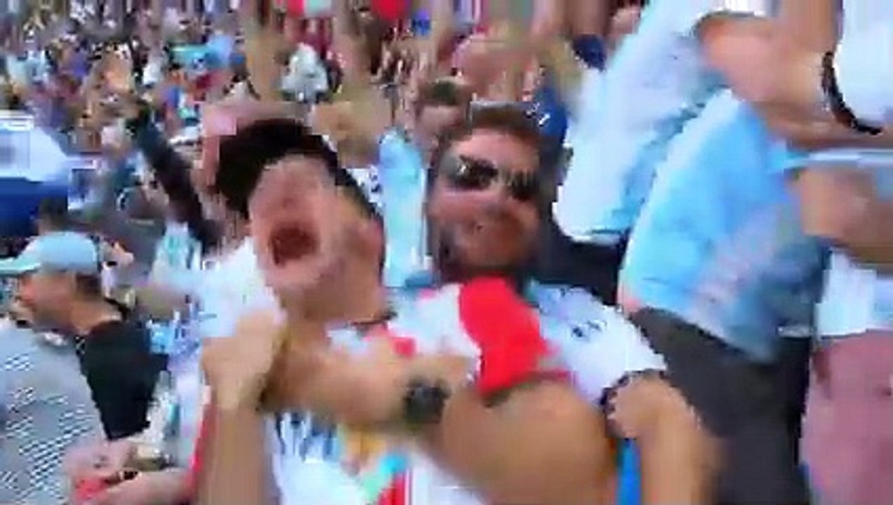 Strange moment in football
