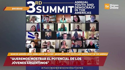 "Queremos mostrar el potencial de los jóvenes argentinos"