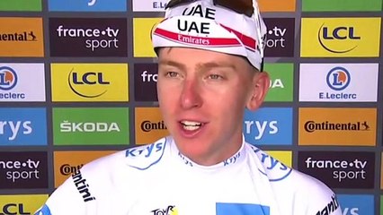 Tour de France 2022 - Tadej Pogacar : "We will see what can be done in the climb of Mende"