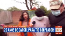 20 años de cárcel para el tío golpeador