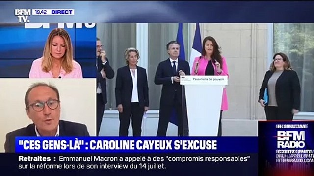 Propos de Caroline Cayeux sur les personnes homosexuelles: Elle a évolué depuis une dizaine d'années , défend le député MoDem Bruno Fuchs