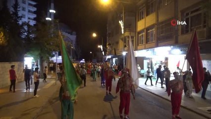 Sınır kenti Kilis'te '15 Temmuz' kortej yürüyüşü yapıldı