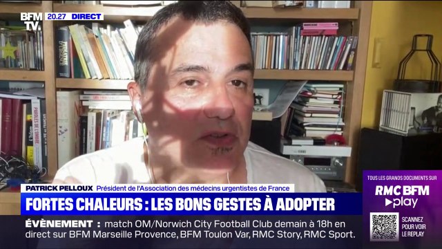 Patrick Pelloux: Il faut vivre avec une société maintenant conditionnée par le réchauffement climatique