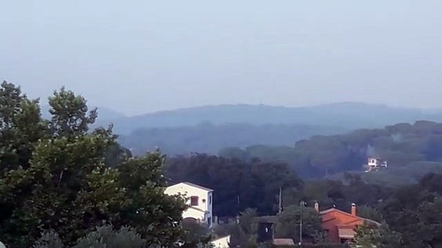 El humo del grave incendio en Mijas llega a Córdoba
