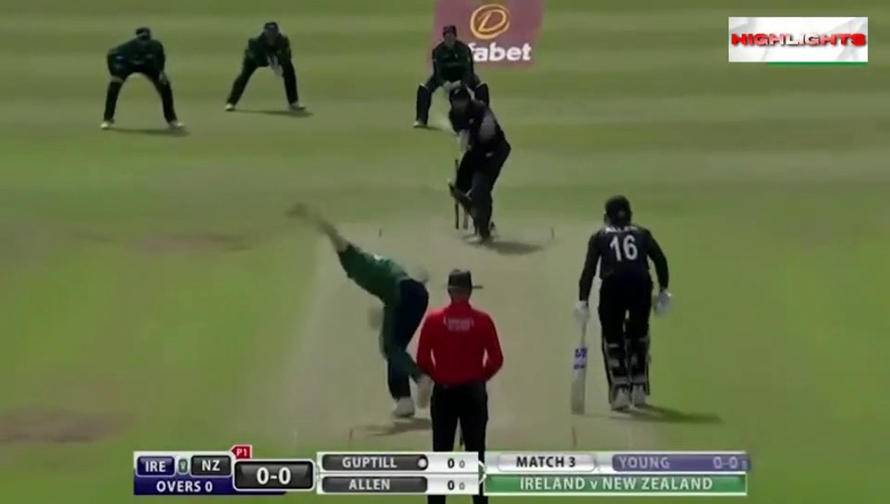 New Zealand vs Ireland 3RD ODI Highlights| 15th July 2022 | NZ vs IRE