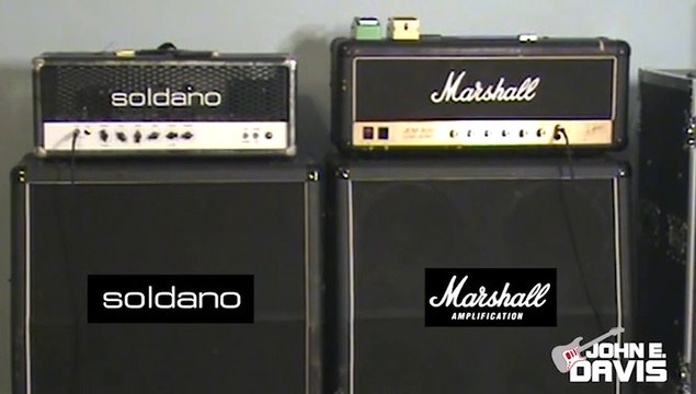 John Davis | Soldano Hot Rod 50 And Marshall JCM 800