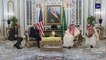 ولي العهد السعودي والرئيس الأمريكي يعقدان مباحثات ثنائية في قصر السلام بجدة
