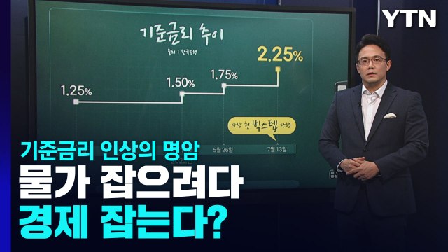 [1타강사] 물가 잡으려다 경제 잡는다?...기준금리 인상의 명암 / YTN