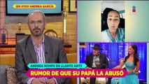 ¡Desmiente acusarlo de abuso! Hija de Andrés García rompe en llanto por su padre