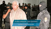 Detiene Secretaría de Marina a Rafael Caro Quintero
