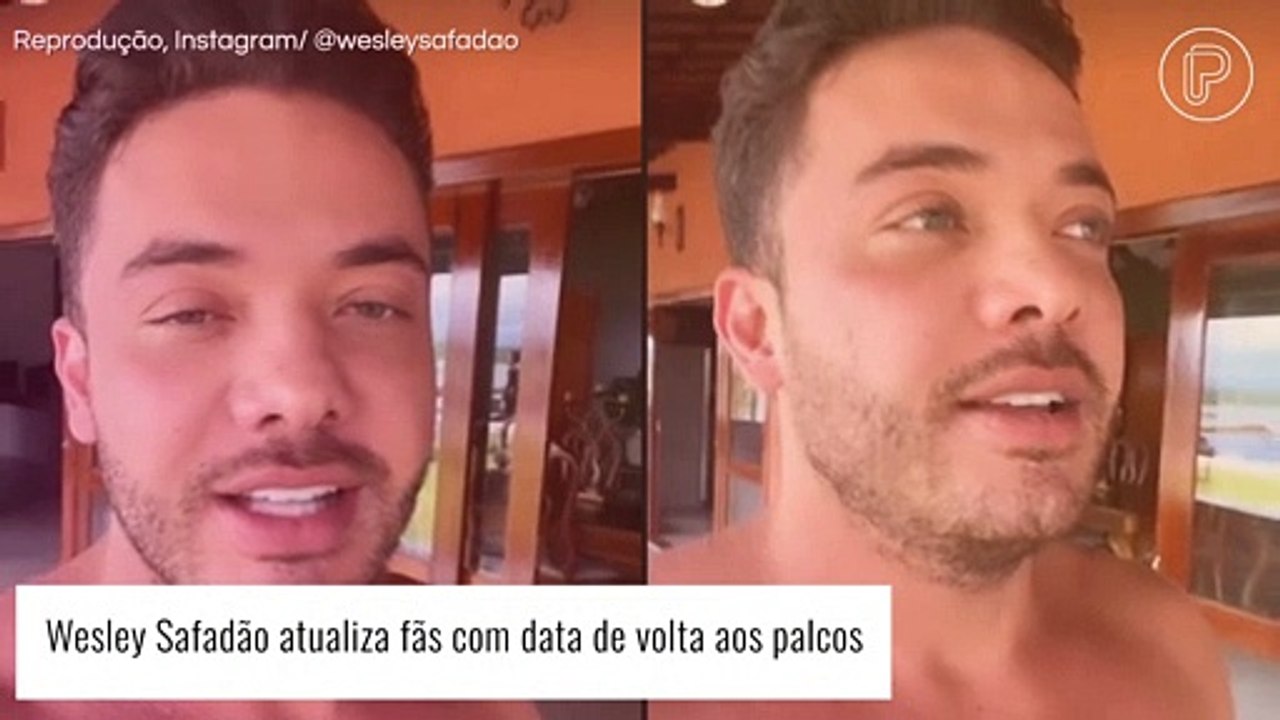 Wesley Safadão cancela mais shows após cirurgia na coluna e anuncia data de volta aos palcos