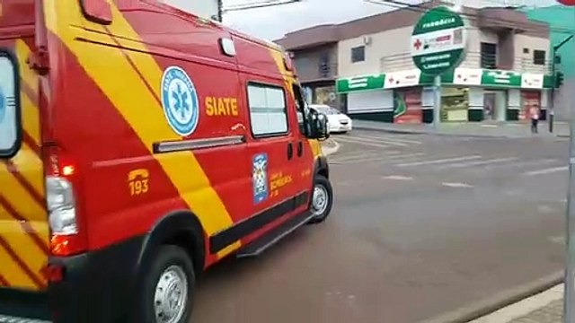 Siate atende vítima de queda no Morumbi