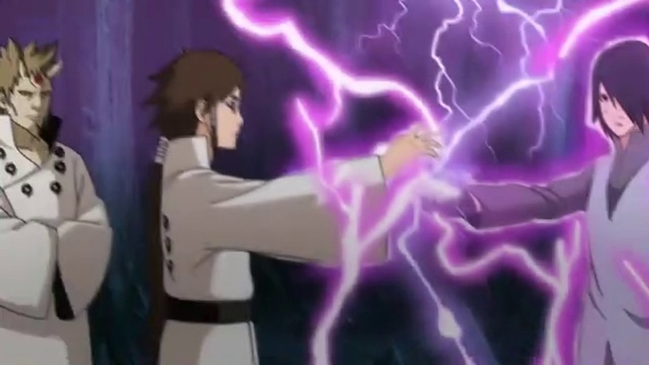 Sasuke Rencontre Indra et Reçoit le Pouvoir Divin du Rinnegan - Boruto