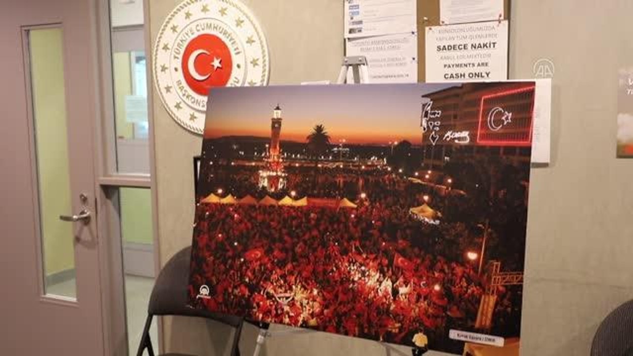 15 Temmuz Demokrasi ve Milli Birlik Günü dolayısıyla Kanada'da etkinlik
