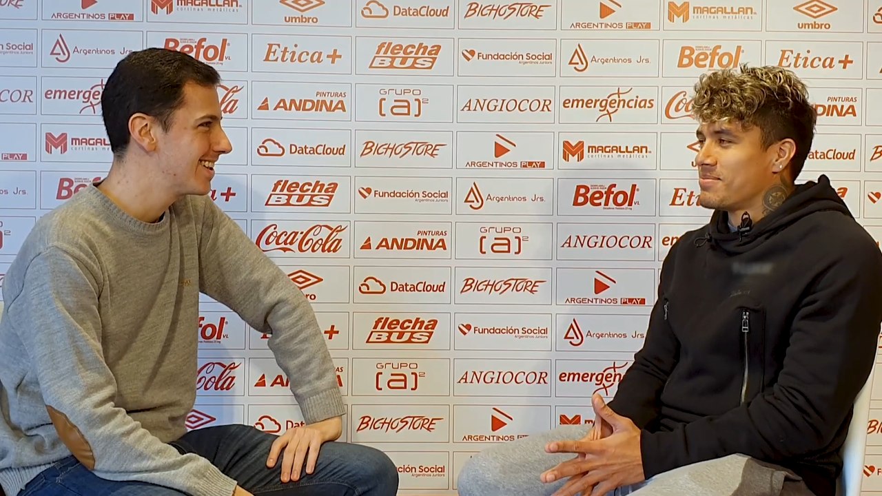 Roa llega a Argentinos Jrs. y se ilusiona con Selección