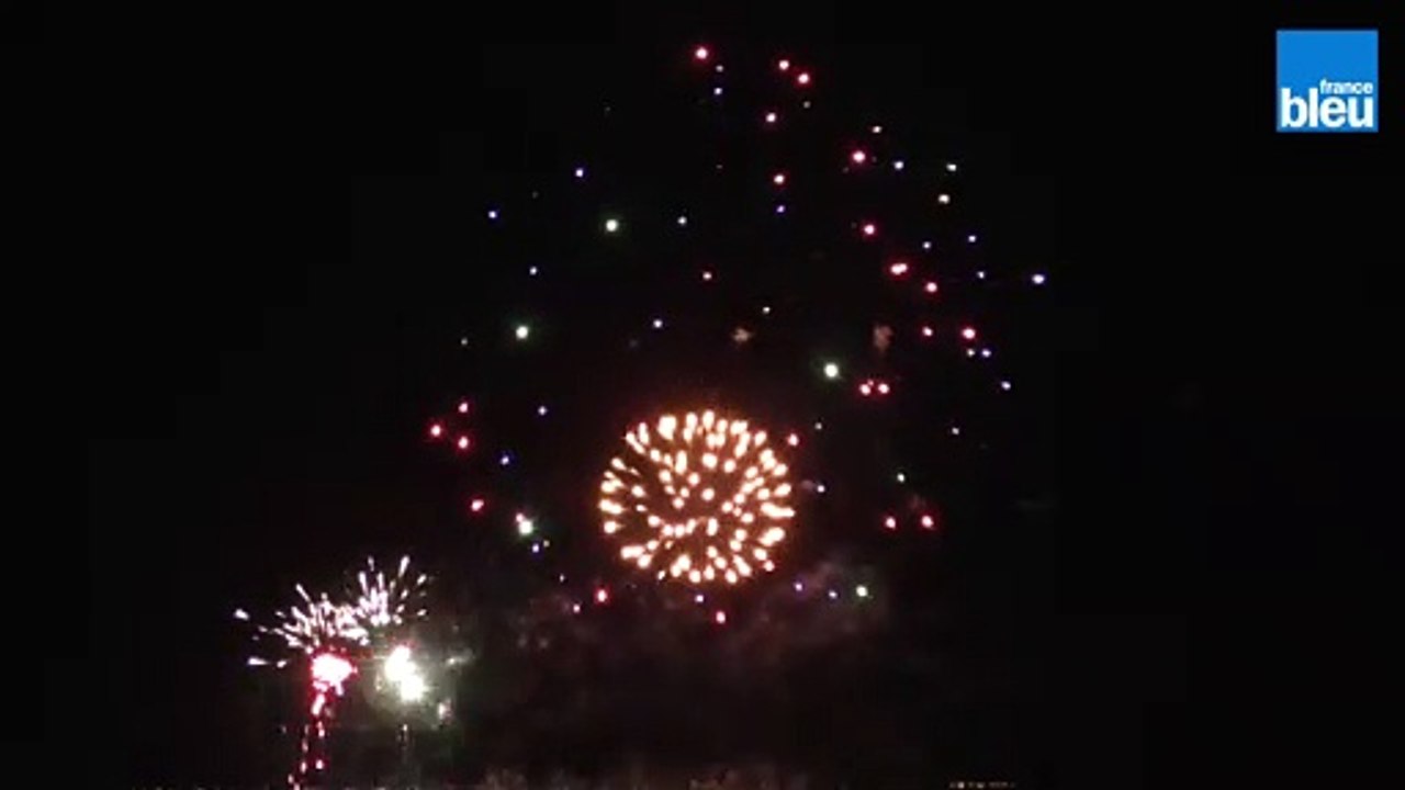 Le feu d'artifice de Châtelaillon-Plage (15 juillet)