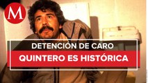 Detención de Caro Quintero la segunda más importante en México: Javier Oliva