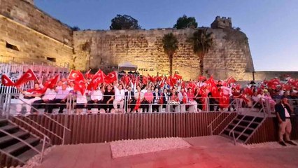 Bodrum'da 15 Temmuz Programı Bodrum Kalesi'nde yapıldı