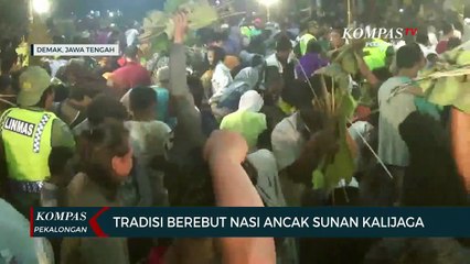 Tradisi Berebut Nasi Ancak Sunan Kalijaga