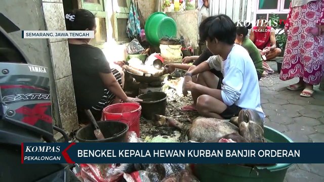 Bengkel Kepala Hewan Kurban Banjir Orderan