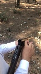 Reloading and fire shot gun