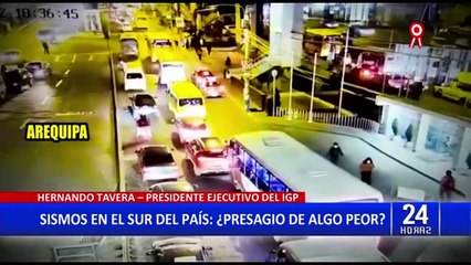Tavera sobre réplicas tras sismo de 5.4: seguirán ocurriendo hasta que zona se estabilice
