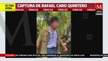 Primeras imágenes de la captura de Caro Quintero en Sinaloa