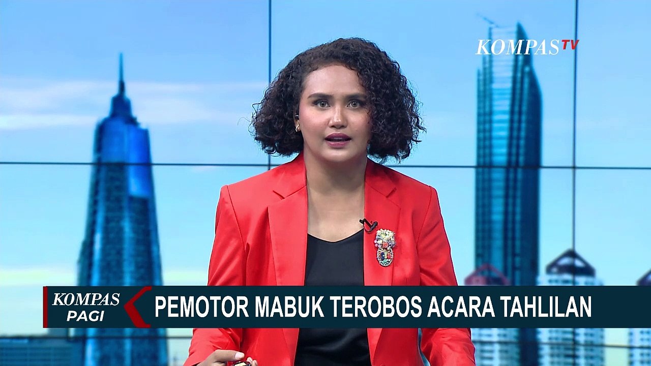 Diduga Mabuk, Pengendara Motor Terobos Acara Tahlilan Warga