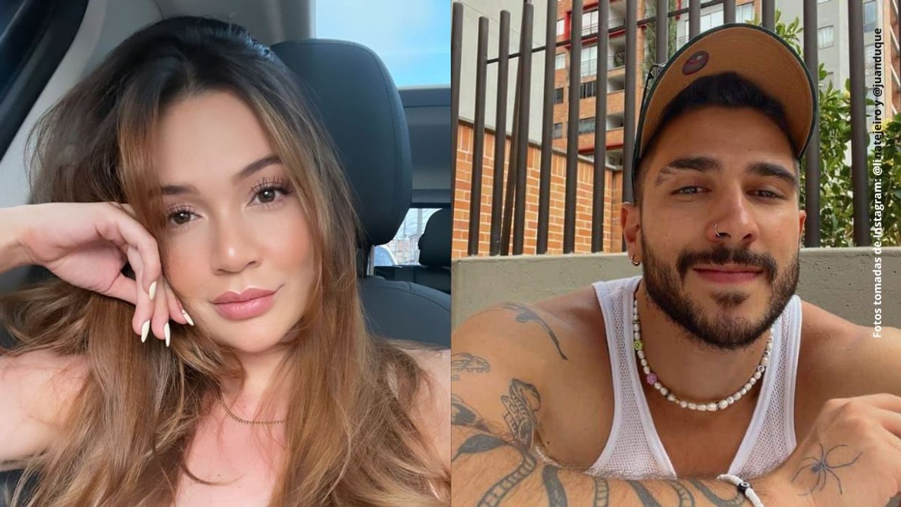 Lina Tejeiro y Juan Duque se mostraron risueños y enamorados en sus redes