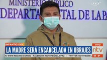 A la cárcel por seis meses con detención preventiva fue enviada a la madre de la menor, que es acusada por infanticidio.